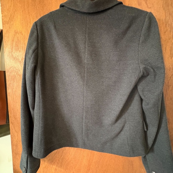 Cartonnier by Anthropologie Charcoal Gray Blazer • Size 8 - Picture 3 of 3